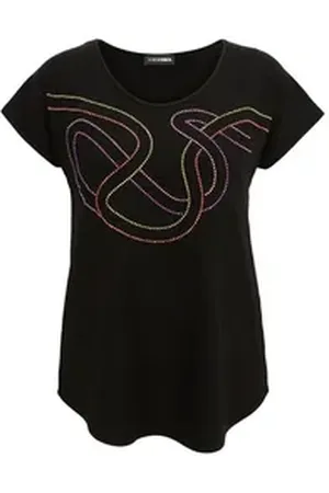 Doris Streich Longshirt schwarz 52
