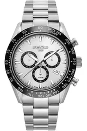Roamer Schweizer Uhr Monza 100 silberfarben