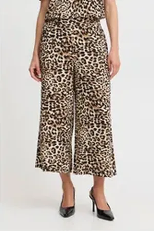B YOUNG Culotte BYMMMJOELLA CULOTTE Sommerliche Stoffhose beige 40