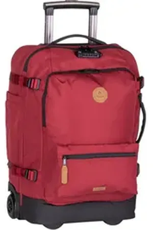 Cabaia Trolley Soft Suitcase Small, 2 Rollen rot