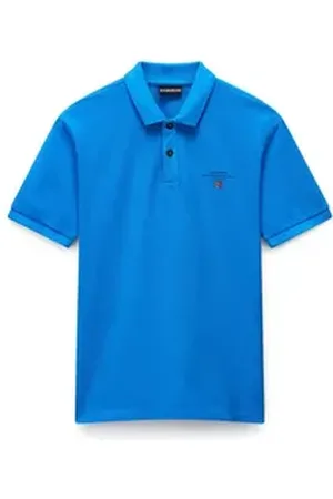 Napapijri Poloshirt Herren Poloshirt ELBAS (1-tlg) blau S