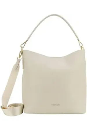 Bogner Schultertasche Jessi Hobo Bag, aus echtem Rindsleder beige