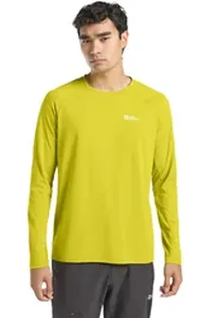 Jack Wolfskin Langarmshirt PRELIGHT SWIFT LS M gelb L (52)