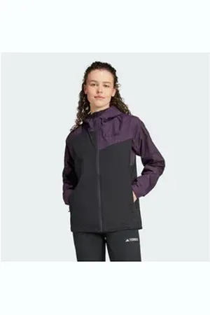 adidas TERREX Funktionsjacke TERREX MULTI 2L RAIN.RDY REGENJACKE lila L