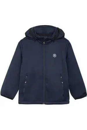 Color Kids Funktionsjacke Softshell w. Fleece blau 86 - ca. 18 Monate