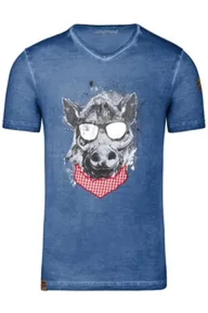 Almgwand Longsleeve Shirt Shirt blau S