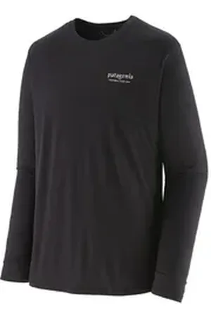 Patagonia Langarmshirt Mens Long-Sleeved Capilene Cool Merino Graphic Shirt M