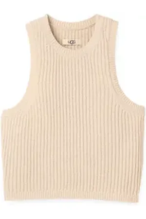 UGG UGG Tanktop Elaenia Tank Lite Mit Rundhalsausschnitt braun L