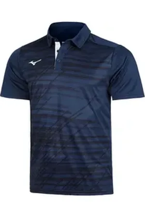 Mizuno Poloshirt Chiba blau S