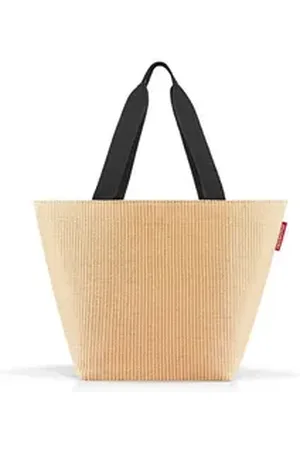 Reisenthel ® Shopper shopper M - 15 L Volumen Schultertasche, Einkaufstasche Strandtasche Damentasche beige