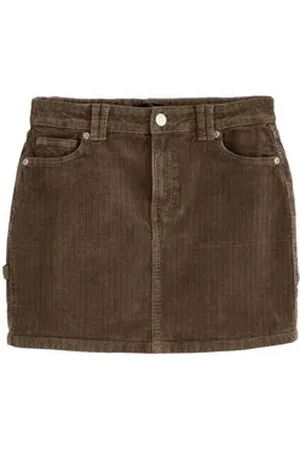 Next Minirock Cord-Minirock (1-tlg) braun 36 (lang)