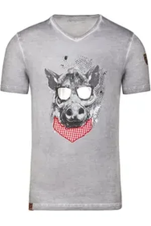 Almgwand Longsleeve Shirt Shirt grau L