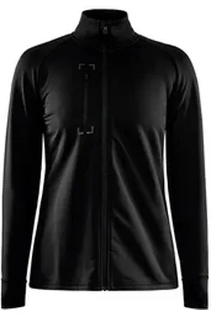 Craft Sweatjacke ADV Explore Light Midlayer W mit kuscheliger Innenseite schwarz M