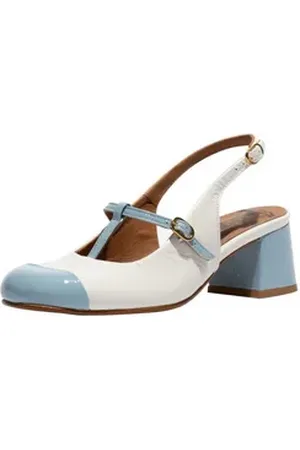 Fly London Pumps Leder Slingpumps blau 41 EU