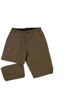 ABRAXAS Zip-off-Hose Zipp-Off-Bermuda in khaki grün XL