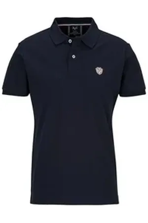 19V69 Italia Poloshirt Felt blau XL