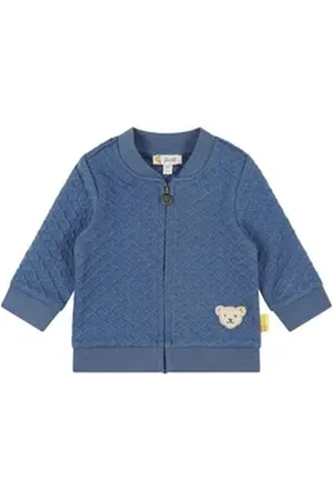 Steiff Sweatjacke Sweatjacke Butterfly blau 56