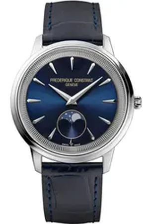 Frederique Constant Quarzuhr QUARTZ MOONPHASE Herrenarmbanduhr