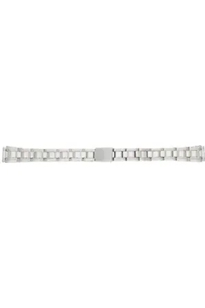 JuwelmaLux Uhrenarmband Uhrenband Damen JL30-10-5096 silberfarben