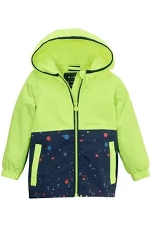 Killtec Sommerjacke Kinder Funktionsjacke mit Kapuze, packbar KOS 144 grün 110/116