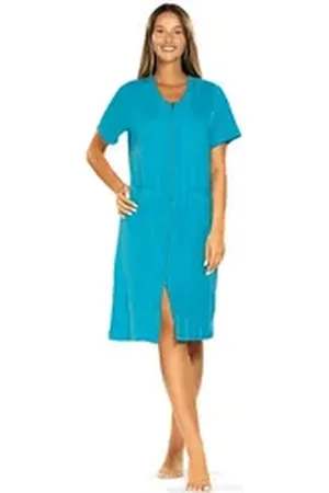 Comtessa Strandkleid Feeling Good (Set, 1-tlg., 1-teilig) Damen Sommerkleid Hauskleid 105cm Homewearkleid Baumwolle lila 42
