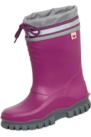 Bockstiegel Arktis Kinderwinterstiefel gefüttert Gummistiefel grau 36 EU