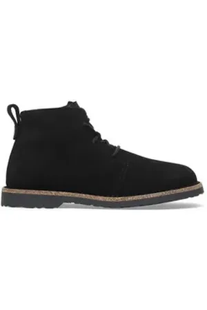 Birkenstock Stiefelette Uppsala Mid Shearling Schnürstiefel Stiefelette schwarz 36 EU