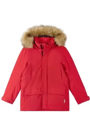 Reima Daunenjacke SERKKULA Strapazierfähiges Material rot 128