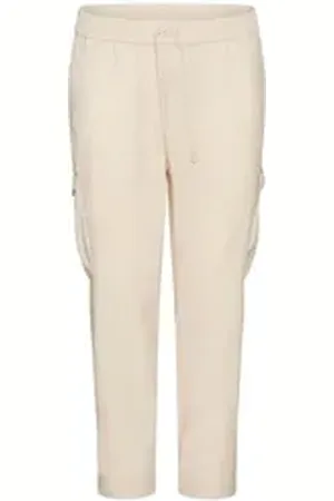 HUGO BOSS Cargohose T_Urbanex-CargoLight mit elastischem Bund und Kordelzug beige|braun 52