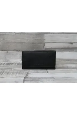 Greenburry Geldbörse SN Basic Bügel- Damenkombi RFID black