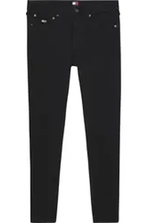Tommy Hilfiger Skinny-fit-Jeans Sylvia High Rise Skinny Eng anliegende Denim Jeans mit hoher Leibhöhe schwarz 28