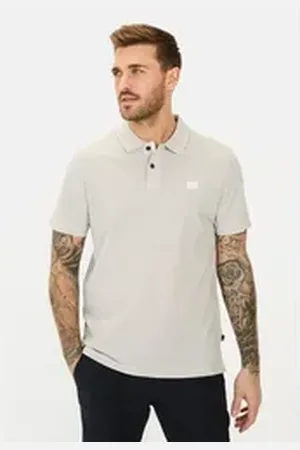 Camel Active Poloshirt aus reiner Baumwolle Shirts_Poloshirt beige L