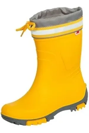 Bockstiegel Kinderstiefel Bente Gummistiefel gelb|grau 36 EU