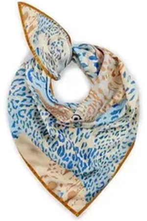 Codello Dreieckstuch Dreieckstuch mit XL-Leo, Plakativer XL-Leo blau