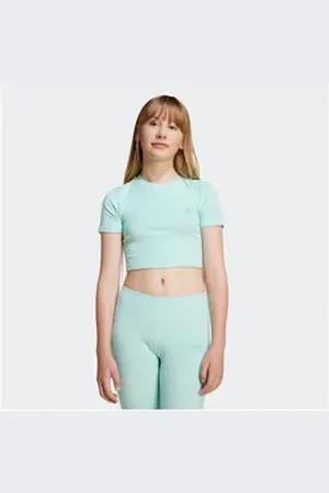 adidas Originals Tanktop RIB CROP TEE grün 134
