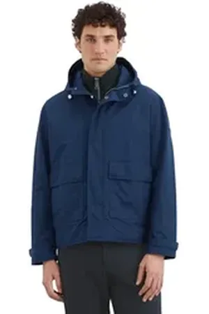 Marc O’ Polo Outdoorjacke aus wasserabweisendem Material blau XL