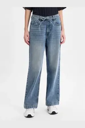 Marie Lund Schlagjeans blau 34
