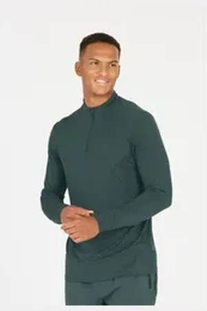 Endurance Langarmshirt Armin M Midlayer Dusty Forest XL