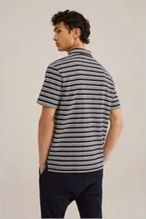WE Fashion Poloshirt blau L