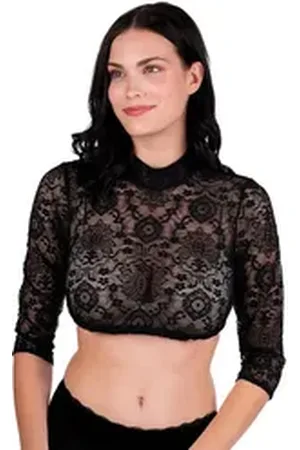 Hammerschmid Dirndlbluse Dirndlbluse - BABSI - schwarz schwarz 40