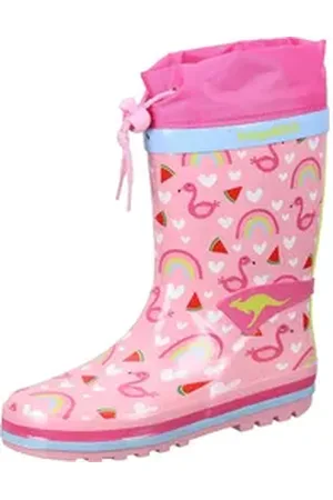 KangaROOS Gummistiefel Gummistiefel aus Gummi rosa 34 EU