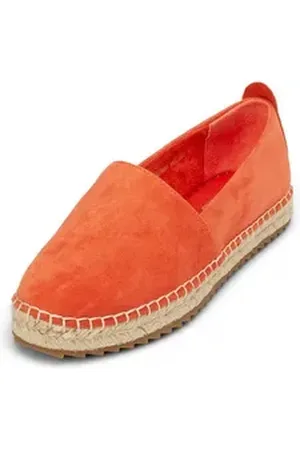 Marc O’ Polo Aus Suede-Ziegenleder Espadrille orange 40 EU