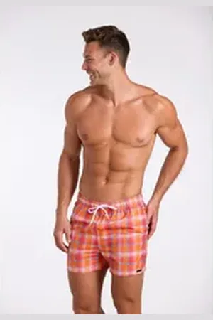 Wavebreaker Badeshorts Shorts (1-St) orange 4XL