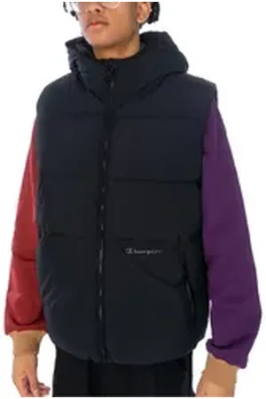 Champion Steppweste Weste Hooded Vest schwarz XXL