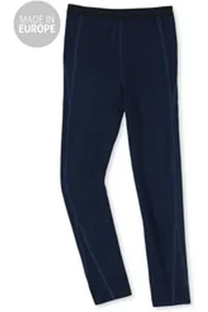 Schiesser Leggings Thermo Light blau 116