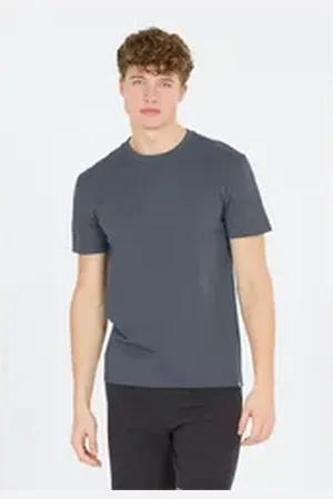 Cruz T-Shirt Highmore aus reiner Baumwolle blau 4XL