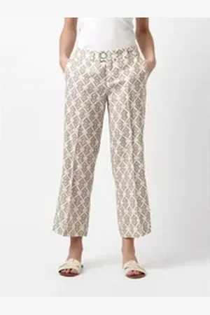 Rosner Culotte May_305 mit kreativem Muster beige 38L26