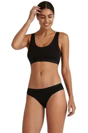 Falke Bustier 2-Pack atmungsaktiv und strapazierfähig schwarz S