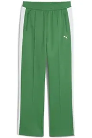 PUMA Sporthose T7 Always On Straight Trainingshose Damen grün L