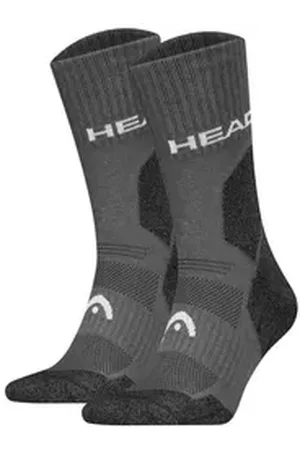 Head Sportsocken Unisex Socken 2er Pack Polyester (Packung, 2er Pack) grau 43-46